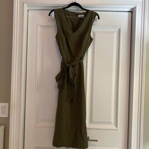 Calvin Klein dress with tie waist belt